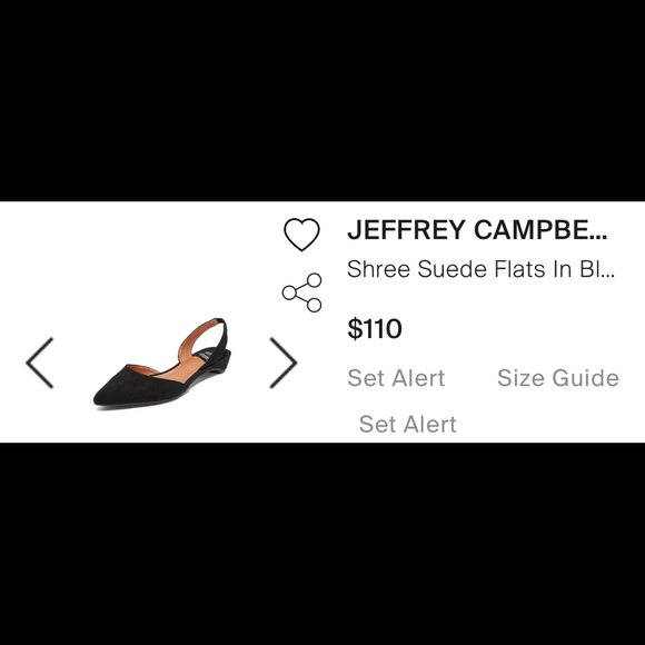 Jeffrey Campbell Shree Suede Slingback Flat Sandals Closed Toe - Picture 9 of 9